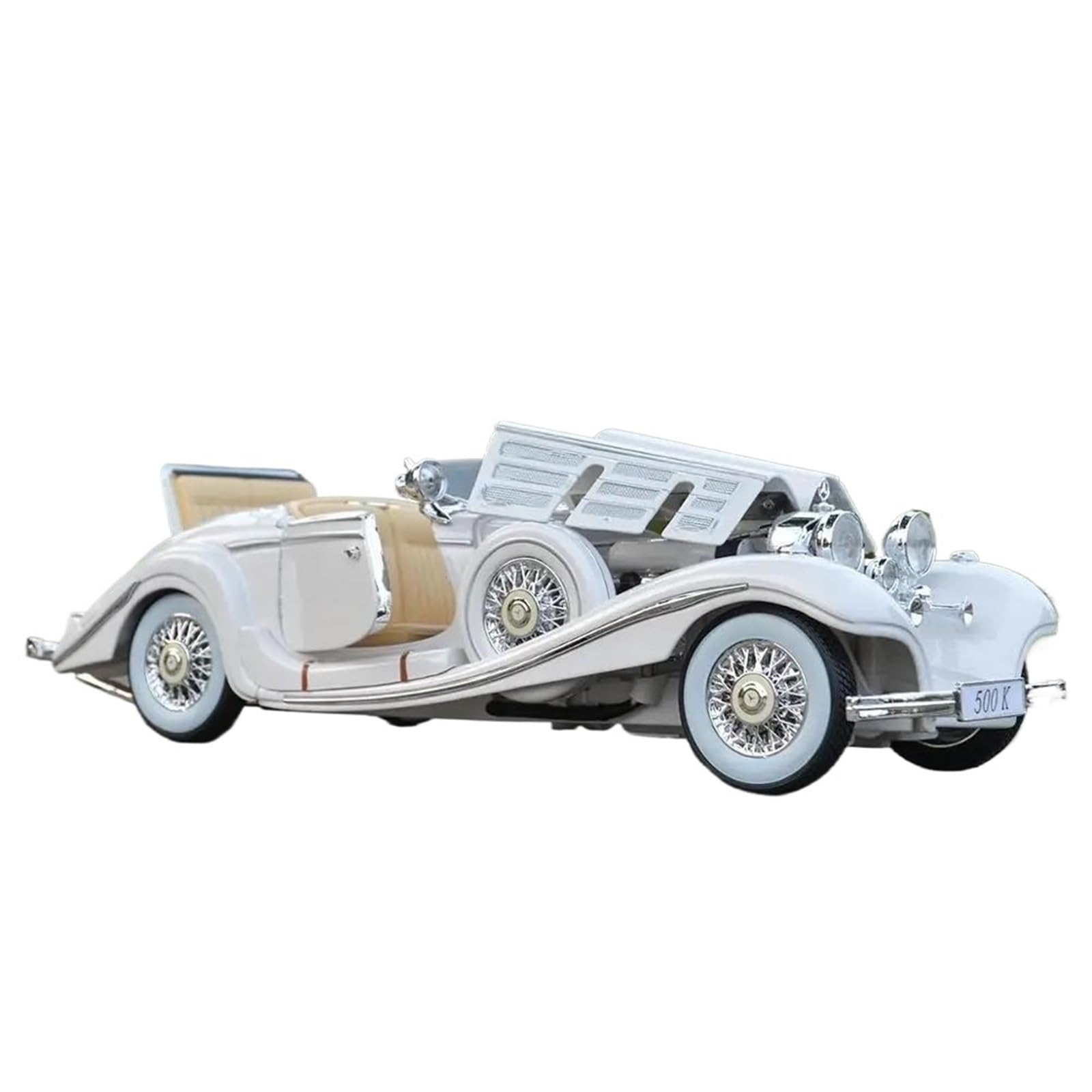 Metallo Scala Replica 1 18 1936 Per Mercedes Benz 500K Typ Special Roadster Veicoli Pressofusi Statici Modellini Di Auto Da Collezione Giocattoli
