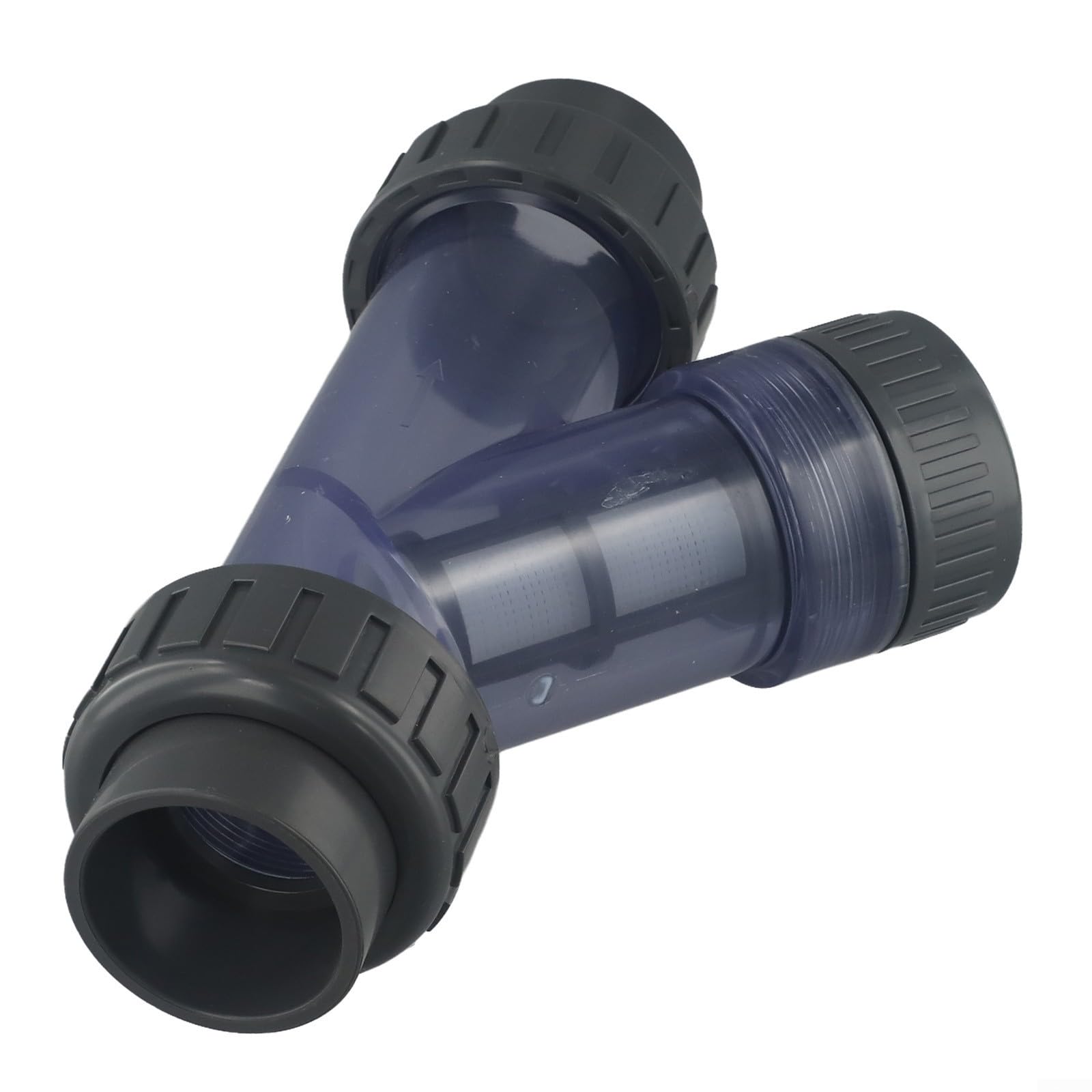 Ce filtre transparent en forme de Y en PVC efficacement conçu offre une filtration pour vos besoins en eau (diamètre intérieur 50 mm)