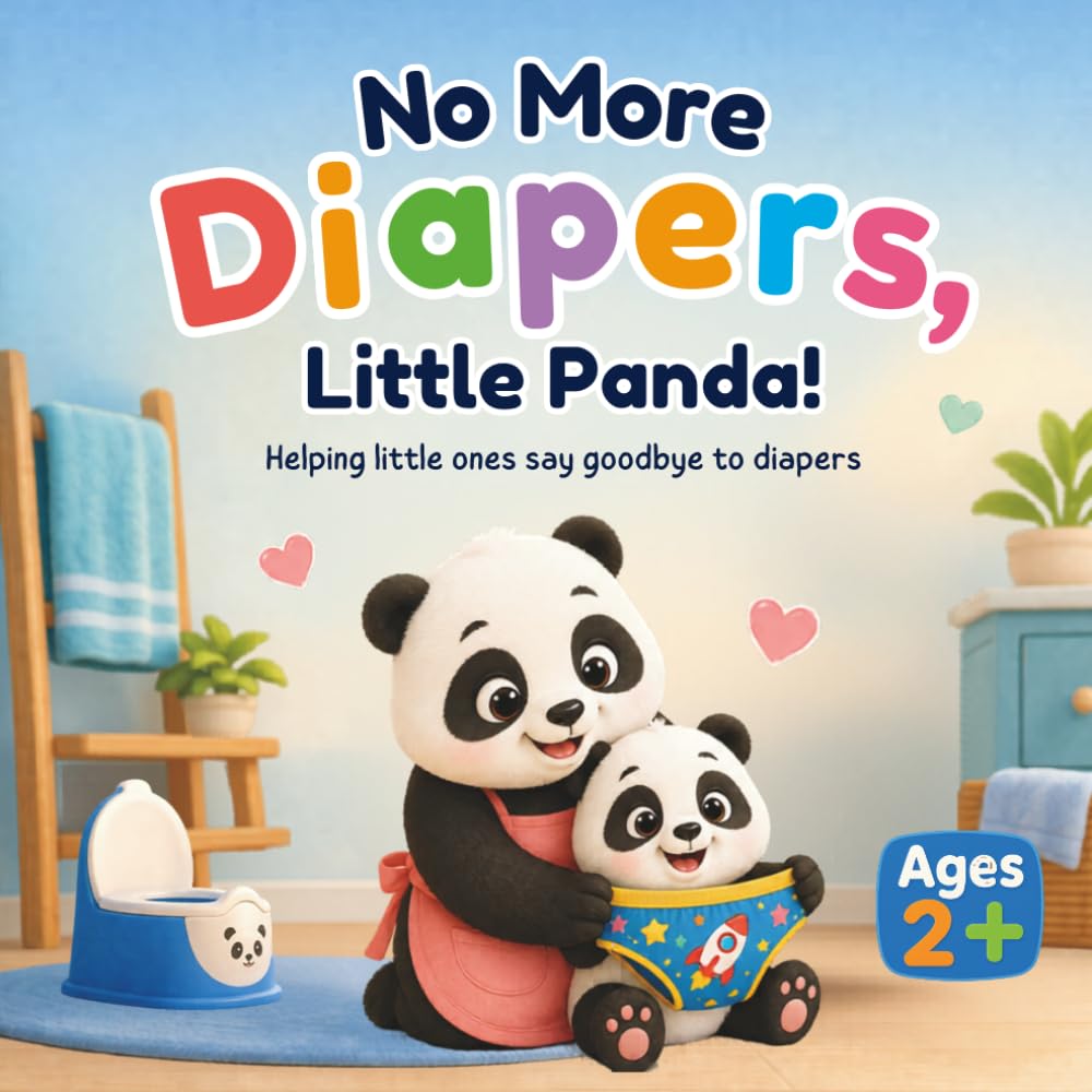 No More Diapers, Little Panda!: Helping Little Ones Say Goodbye to Diapers