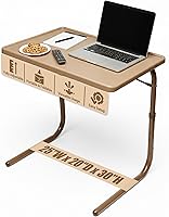 Vista 14 de Table-Mate - Bandeja/mesa para ver TV plegable/portátil, mesa de cena plegable, bandejas de mesa para sofá para comer bocadillos, escritorio