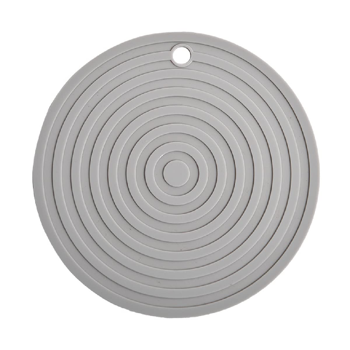 Jagowa Cat Dog Bowl Mat Pet Round Bowl Dish Placemat Trays Silicone Waterproof Non-Slip Pet Food Pad(Grey)