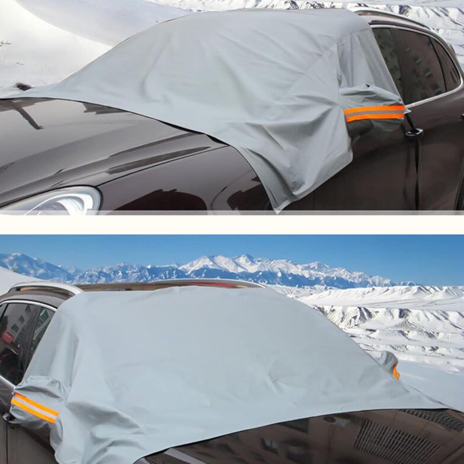 Car Windshield Snow Cover Auto Front Waterproof Cover for Winter Snow Removal Frost Guard Dustproof Sun Protector Auto Accessorie