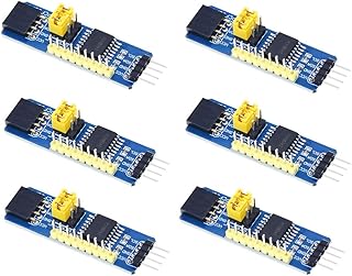 ZkeeShop 6Pcs PCF8574 IO Expansion Board I2C Interface I/O Expander I2C-Bus Evaluation Development Module