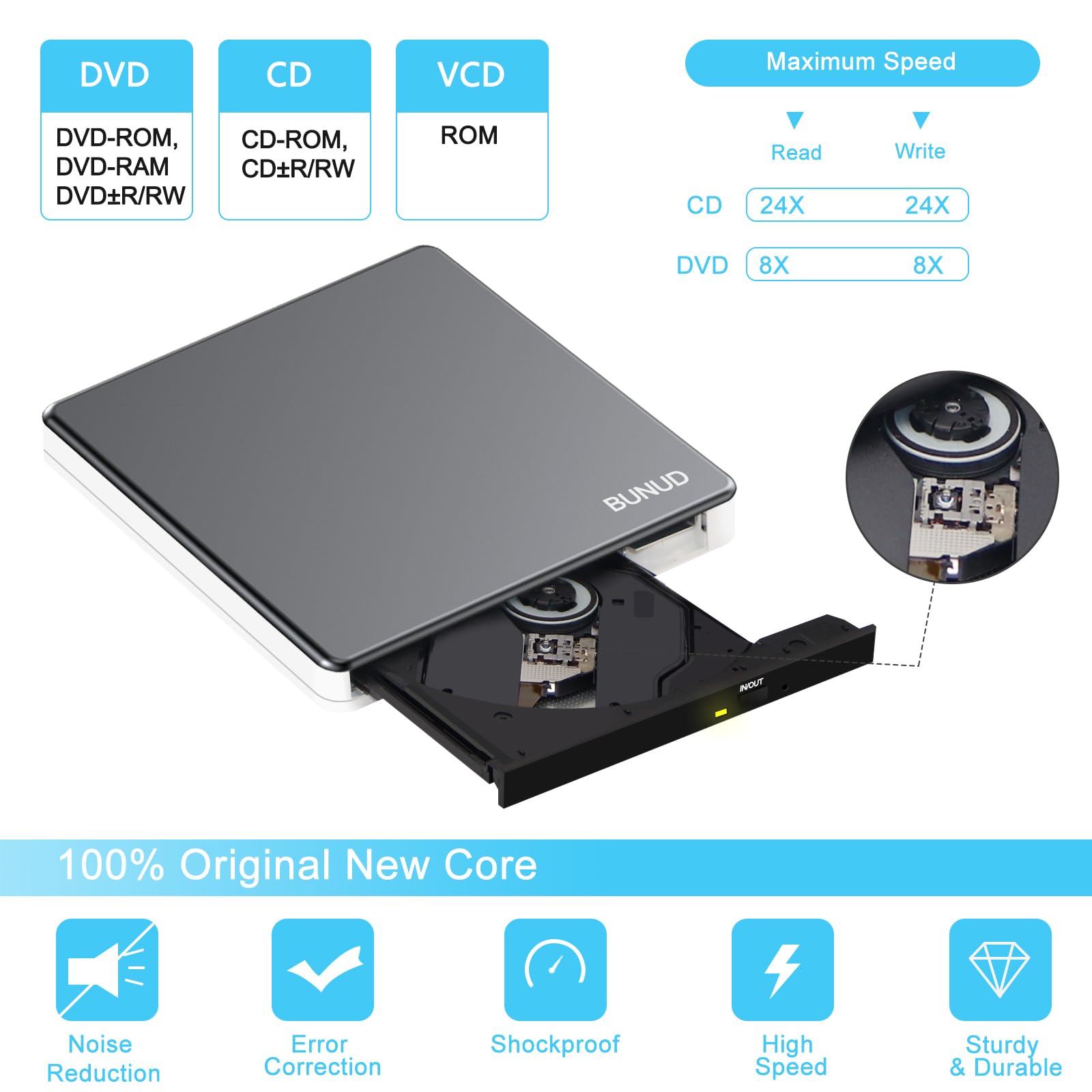 Apple 外付けCD/DVDドライバー Amazon.co.jp: 外付けDVDドライブ、Apple USB 3.0 DVDバーナー
