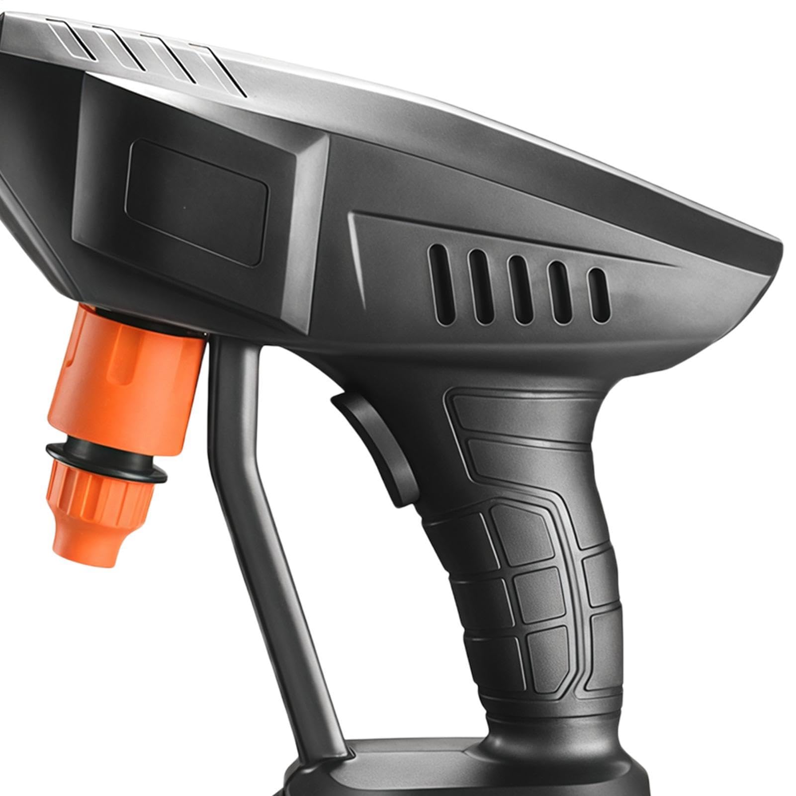 a Presión Eléctrica - 3 Modos Portátil Acero Inoxidable Limpieza Profunda,Máquina de Limpieza para Coche | para Hogar, Jardín, Patio, Terraza, Valla, Vehículo, Bicicleta, Barbacoa