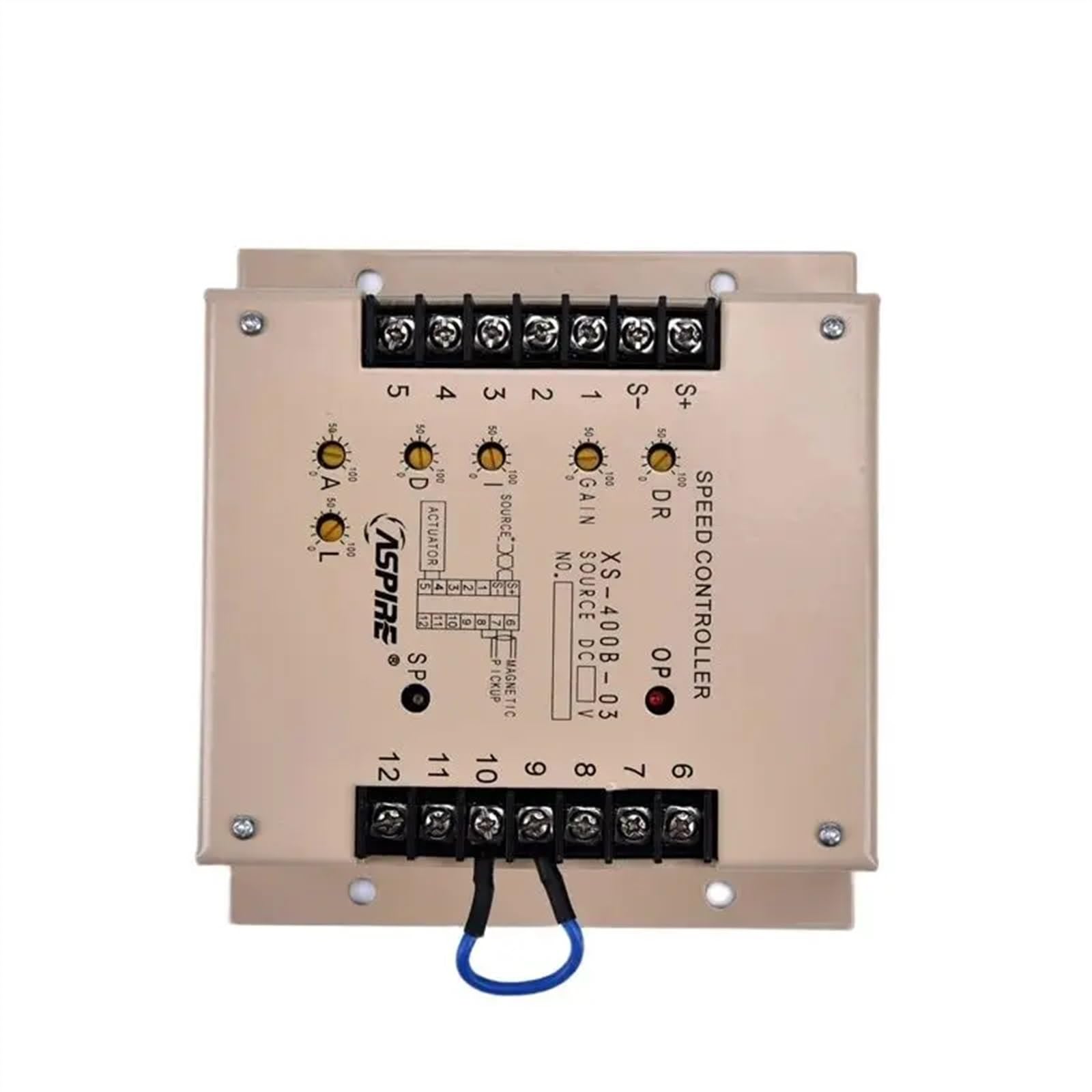 0P7BR328B XS-400B-03 Speed Control Board of Diesel Generator Controller
