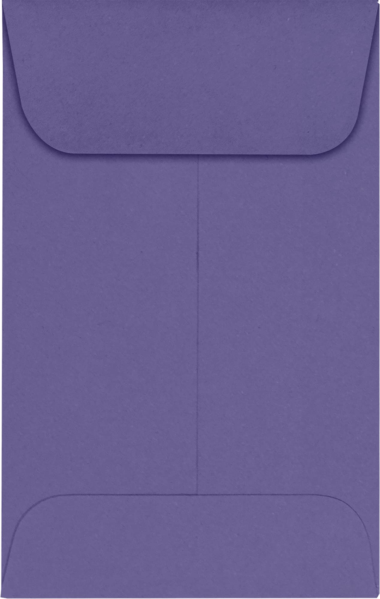 #1 Coin Envelopes (2 1/4 x 3 1/2) - Wisteria Purple (50 Qty.) | Perfect for Wedding, Parties, Event Favors and Place Cards | Fits Small Parts, Stamps, Jewelry, Seeds, Extracts | Inventory Envelopes | Mini Envelopes | Crafting Envelopes | 80lb Text Paper | LUX-1CO-106-50