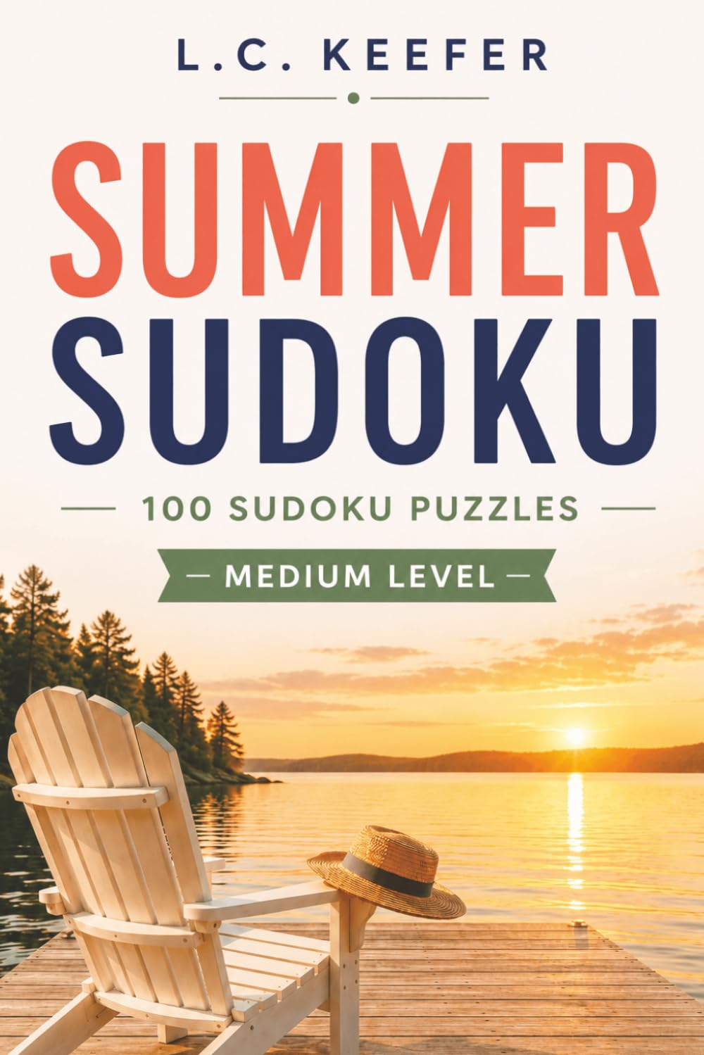 Summer Sudoku: 100 Sudoku Puzzles | Medium Level (Summer Puzzles)