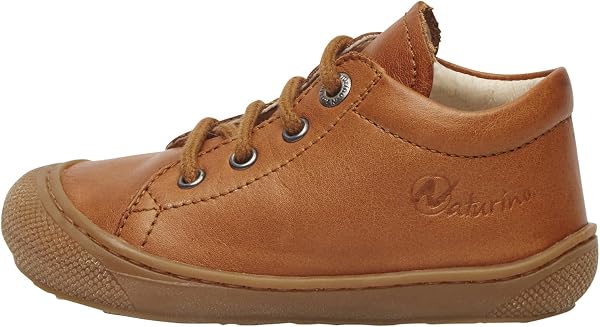 Naturino Lauflernschuhe: Eine Kombination aus Leder und warmem Wollfutter für Komfort und Haltbarkeit.