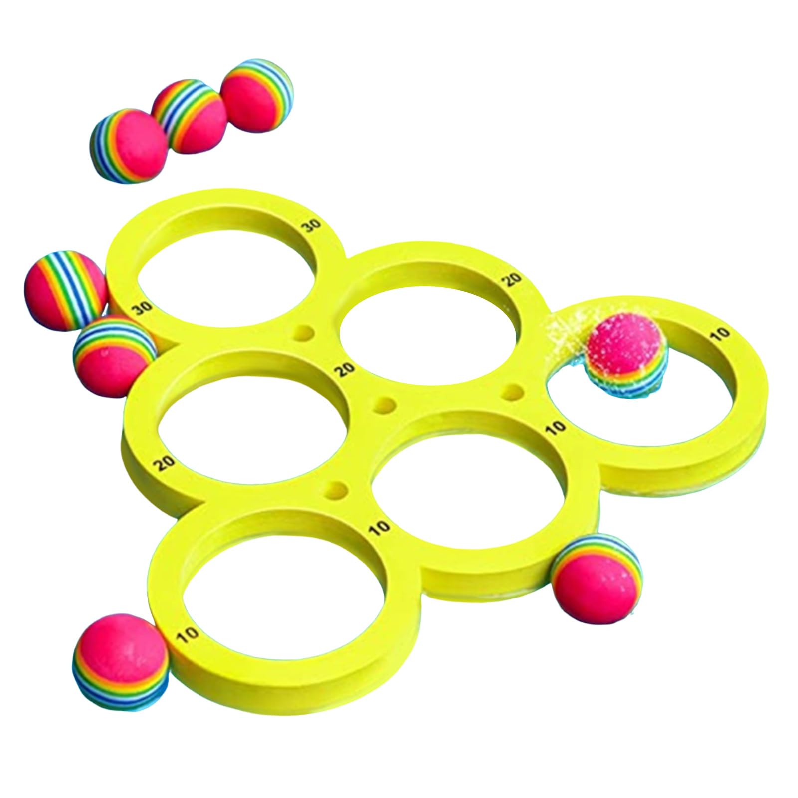Swimming Pool Rings Toss Competition Portables Floating Targets Game for Adults Beach Parties Water Coordination Training Equipment — view 4