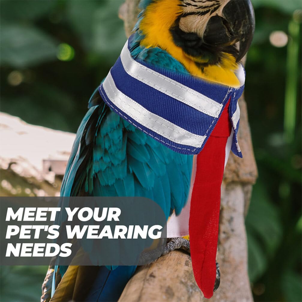 Amazon | Didiseaon ペット 鳥 制服、 かわいい セーラー スーツ  