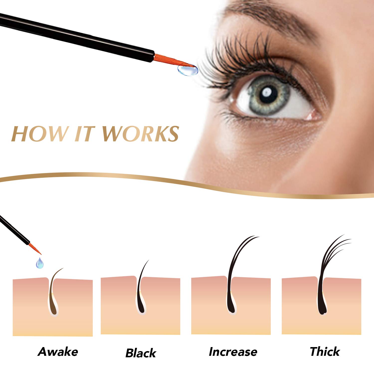 Featured Product Votala Quality Eyelash Growth Enhancer and Brow Serum for Long, Natural Extract Eyelash Growth Serum FG Eyelash Enhancer for Longer, Thicker and Fuller Eyelash 3ml