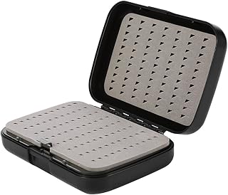 Scatola da Pesca a Mosca in Plastica Organizzatore per Attrezzature da Pesca Addensato Scatola Portaoggetti per Accessori da Pesca