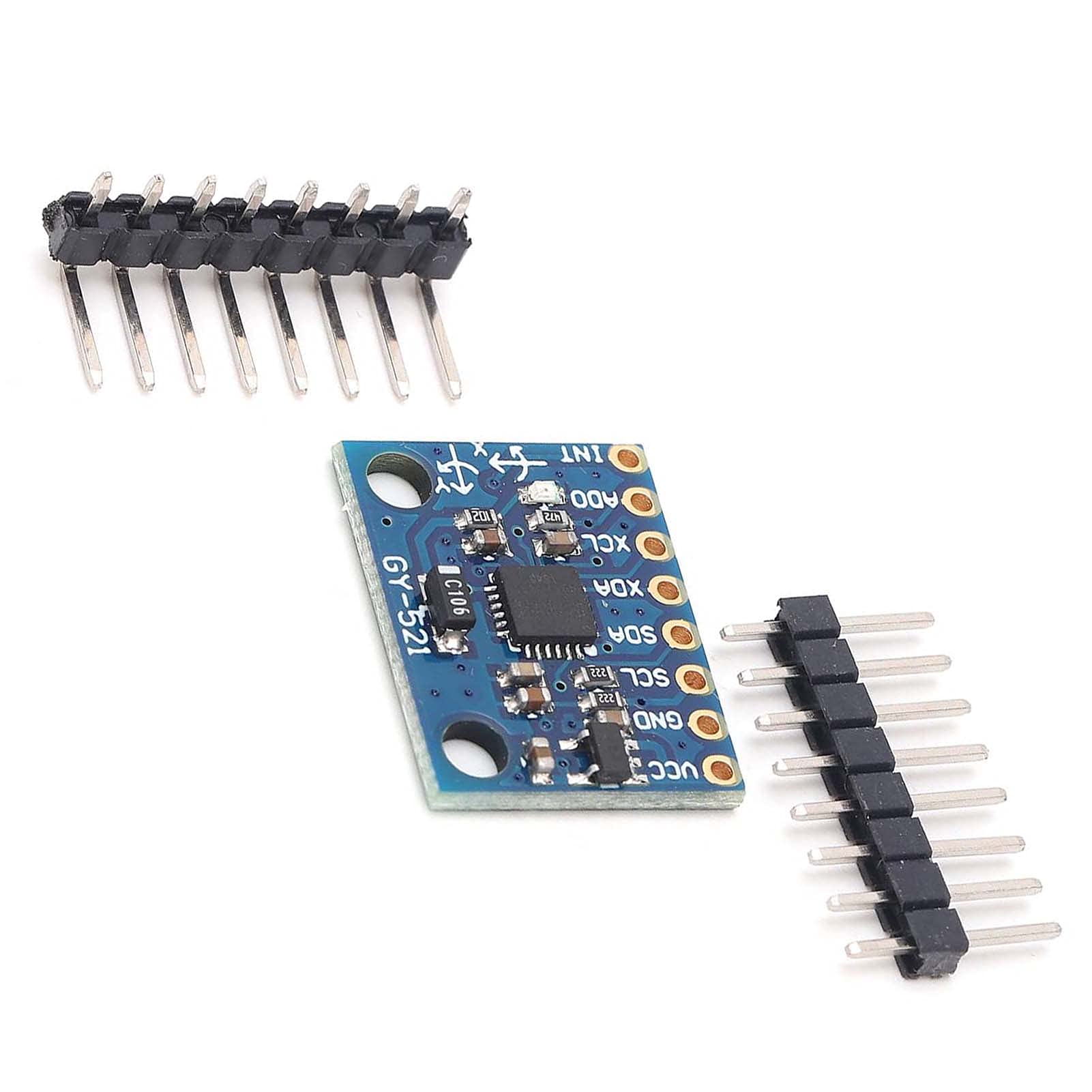 MPU-6050 Czujnik Żyroskopowy i Akcelerometr 3-Osiowy Moduł PCB Precyzyjny Czujnik Ruchu dla Projektów Elektronicznych Arduino Raspberry Pi