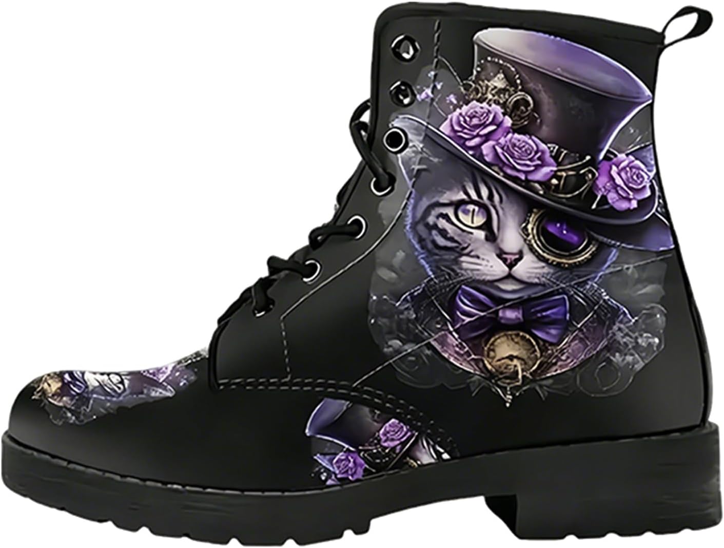 Purple Rose Cat
