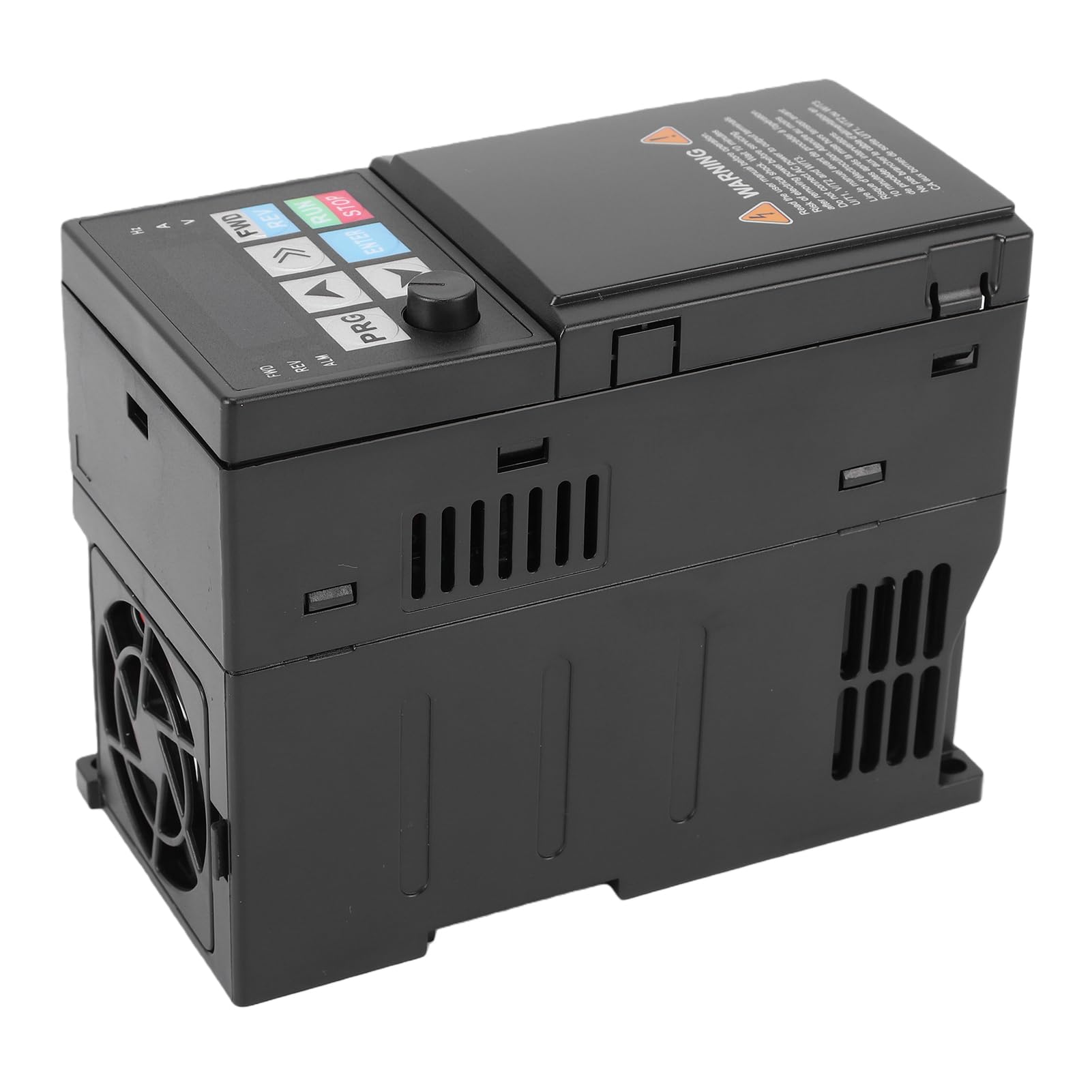 Hyuduo Przetwornica Częstotliwości 0,75 KW, 3 Fazy, 50, 60 Hz, 3,4 A, Wejście 0–500 Hz, 2,1 A, Wyjście z Cyfrowym Wyświetlaczem i Ognioodpornym Komputerem PC do Sterowania prędkością