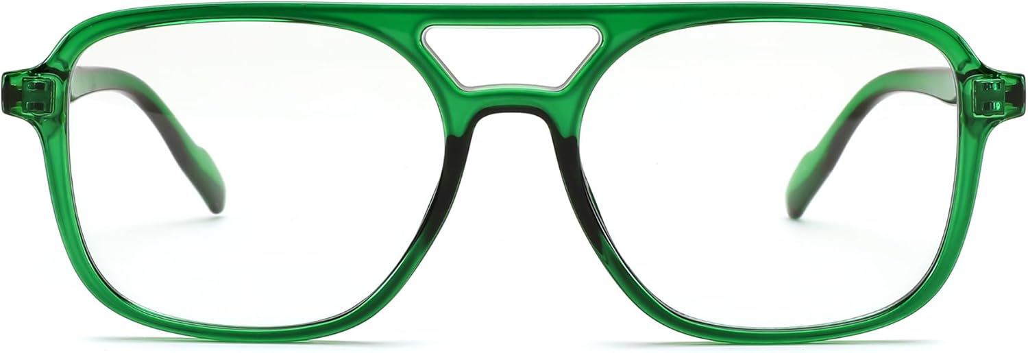 FEISEDY Vintage Blue Light Glasses for Women Men, Trendy Retro Computer Glasses B0265 - Image 4