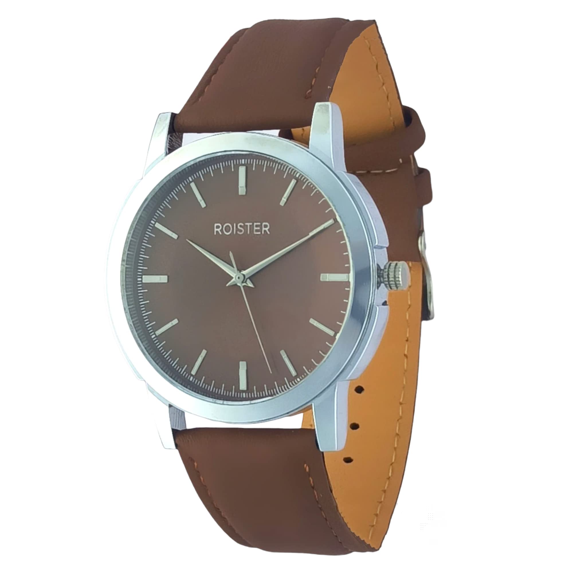ROISTER Analog Brown Dial Brown Strap Premium Watch for Men Boys - RT-3004 (B0BFNZ35L3) Amazon Price History, Amazon Price Tracker