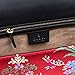 Gucci Sylvie Red Jacquard Floral Tokyo Silk Small Bag Ribbon Leather Handbag New Box