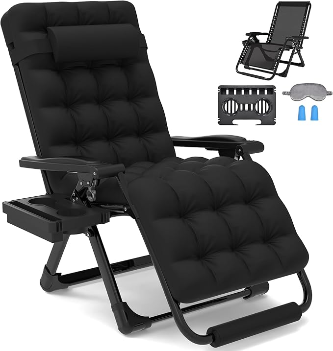 Slendor Oversized Zero Gravity Chairs, XL Anti Gravity Chair