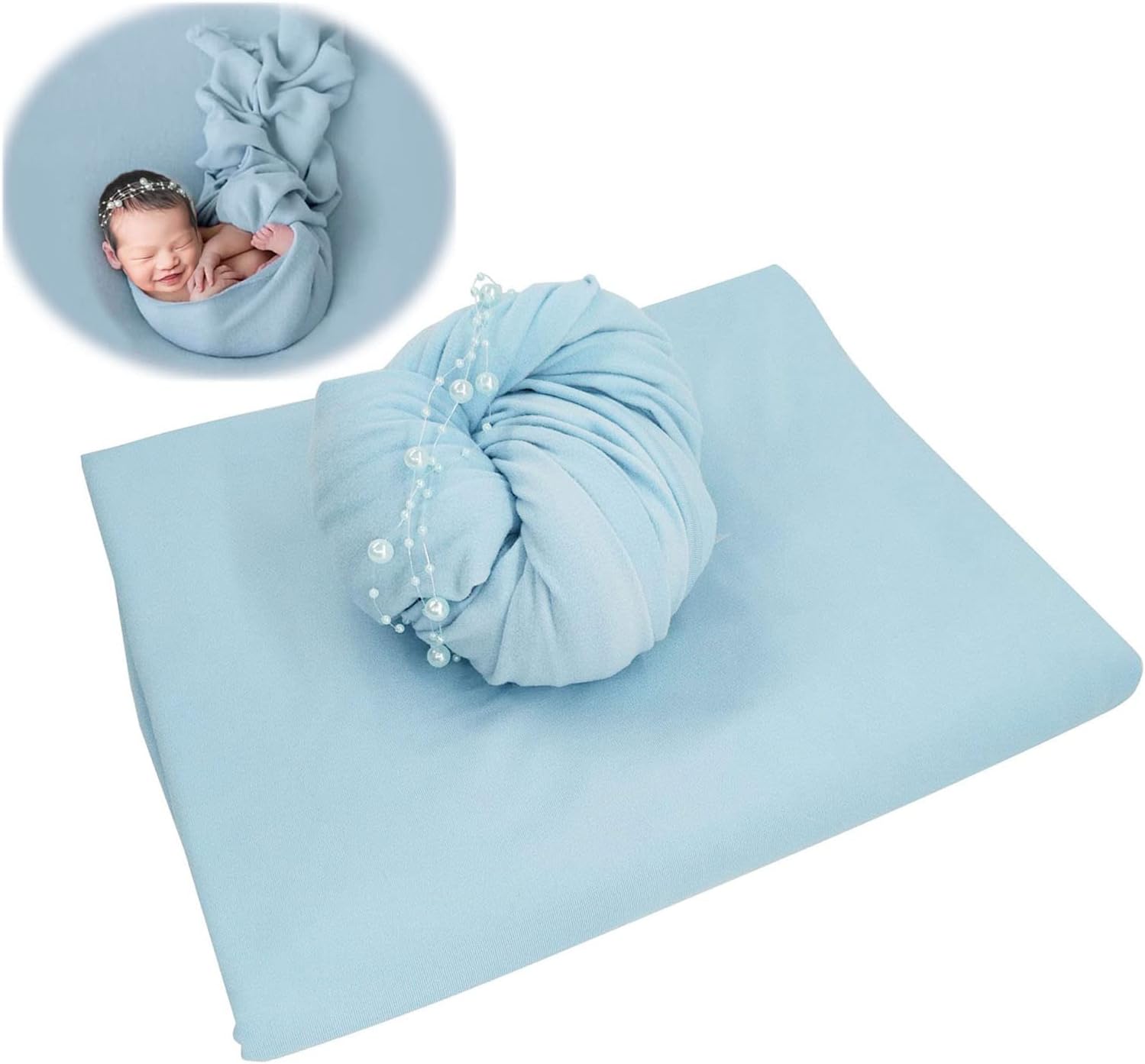 Newborn photography backdrops wraps set for posing