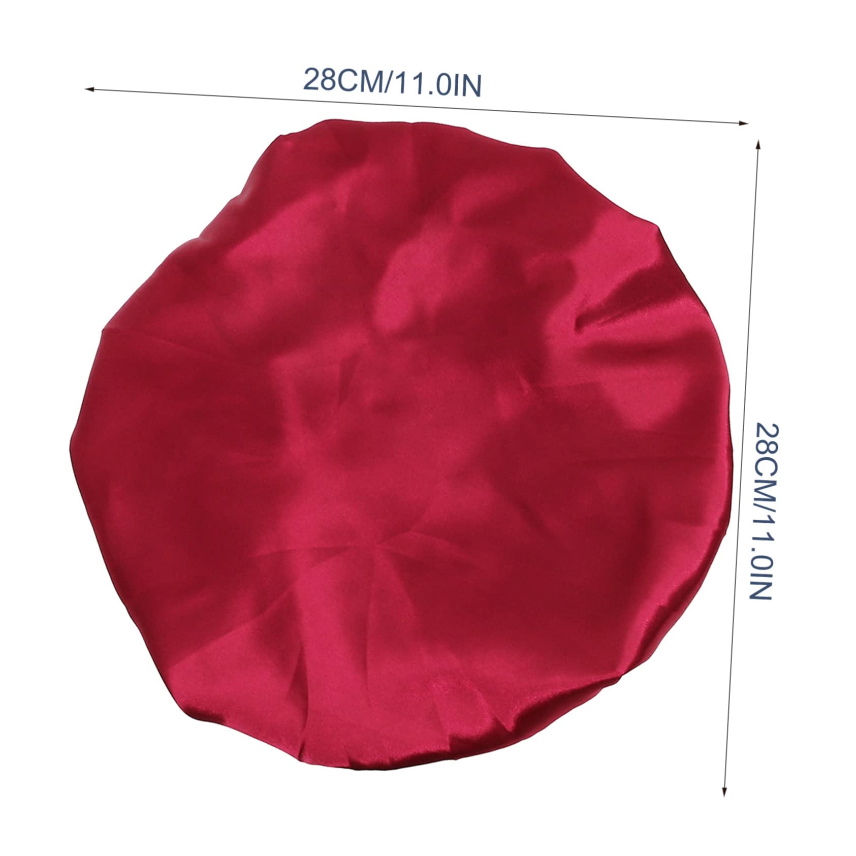 12 Pz Berretto Da Notte Berretto Di Protezione Cappello Da Salone Turbante Da Donna in Raso Cuffia Della Stazione Termale Ragazza Dormire Tessuto Elastico Copricapo