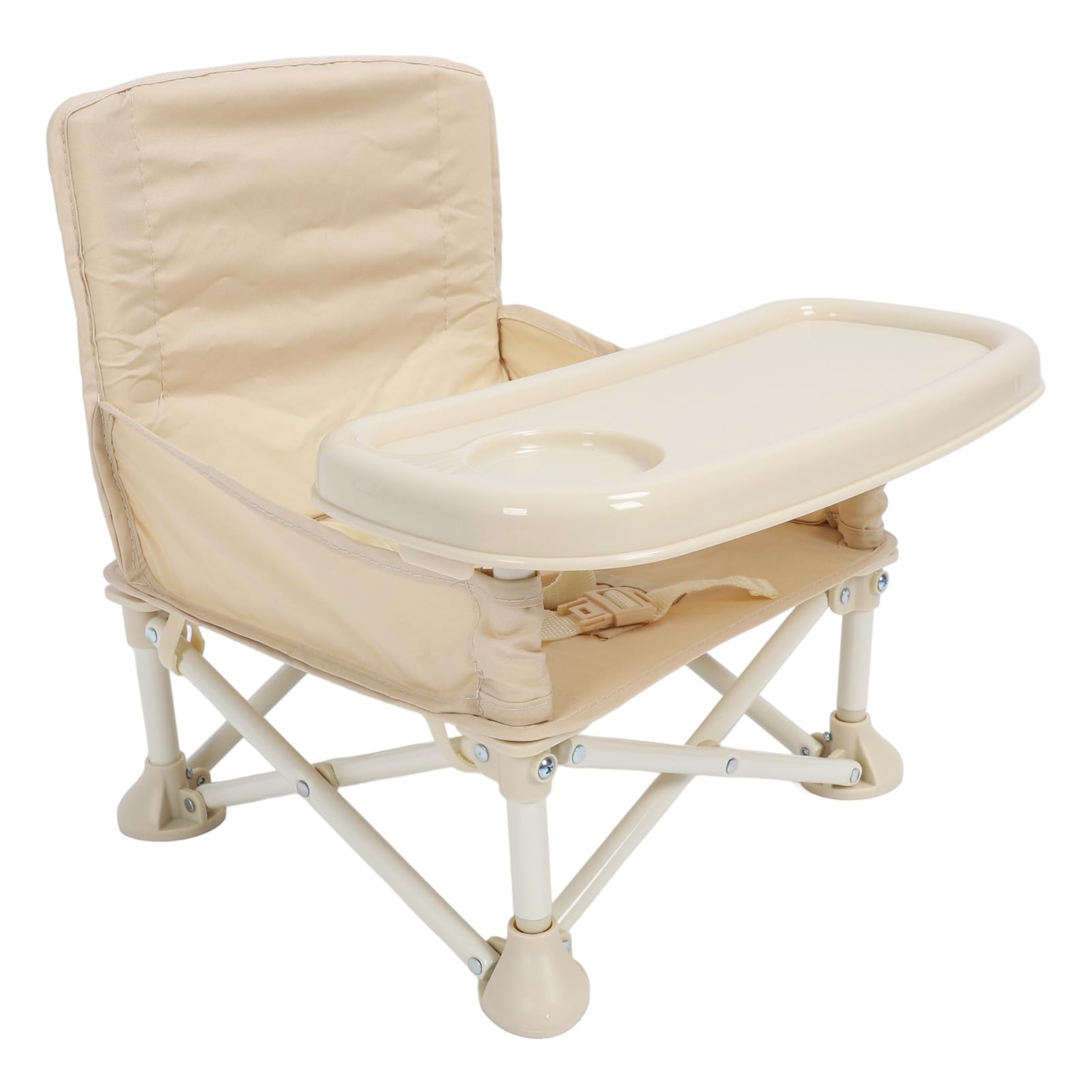 Silla Plegable para Niños, Portátil, Impermeable, Tela Oxford 600D, Silla de Camping Compacta para Niños Pequeños, de Playa para con Bolsa de Transporte y Bandeja de Comida para Acampar Al
