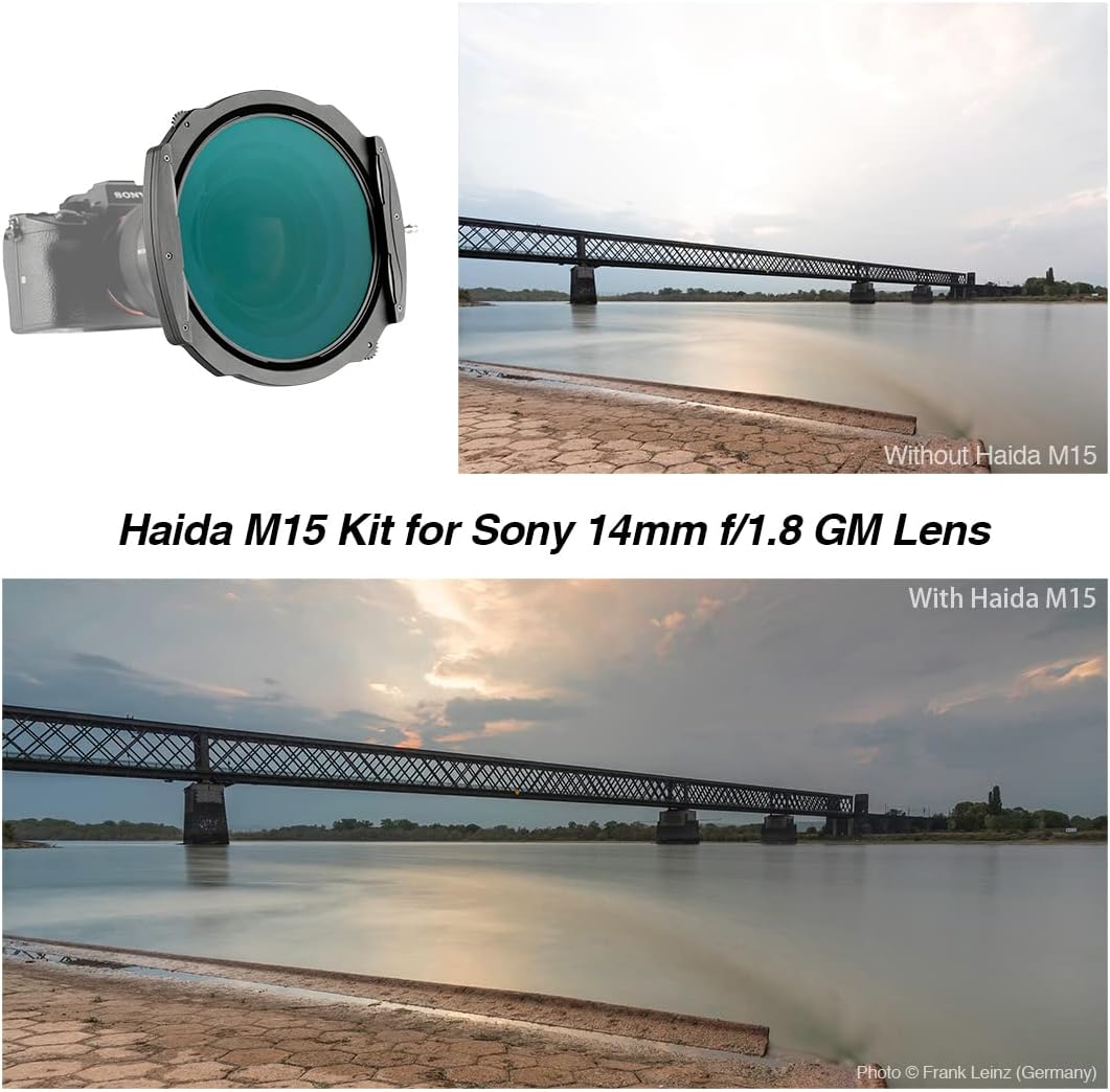 Haida M15 Filter Aluminium Alloy Holder Kit for Sony 14mm Lens Adapter Ring and Filter Holder Kit