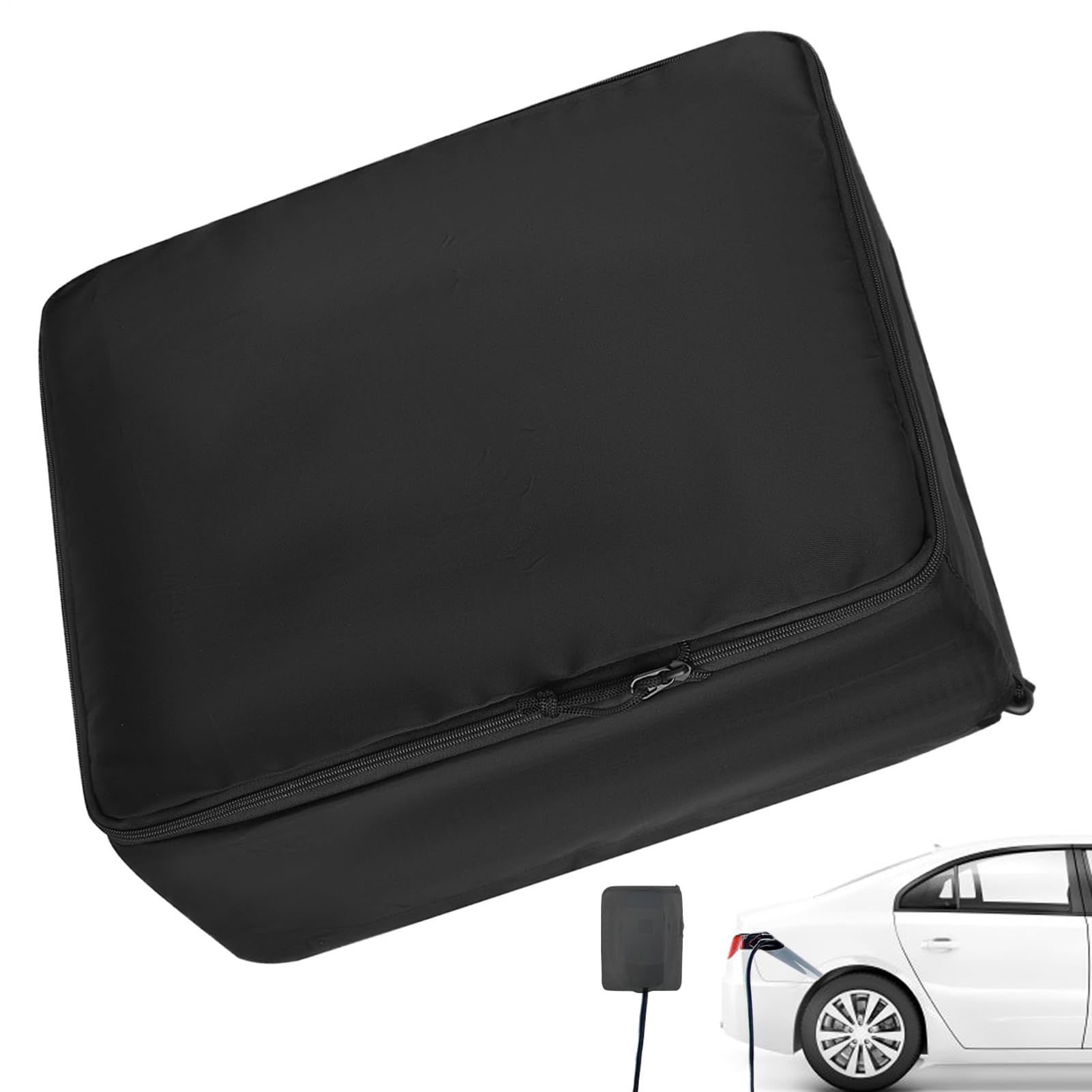 Engranaje de cable resistente con asa para evitar enredos organizador de cargador EV 8