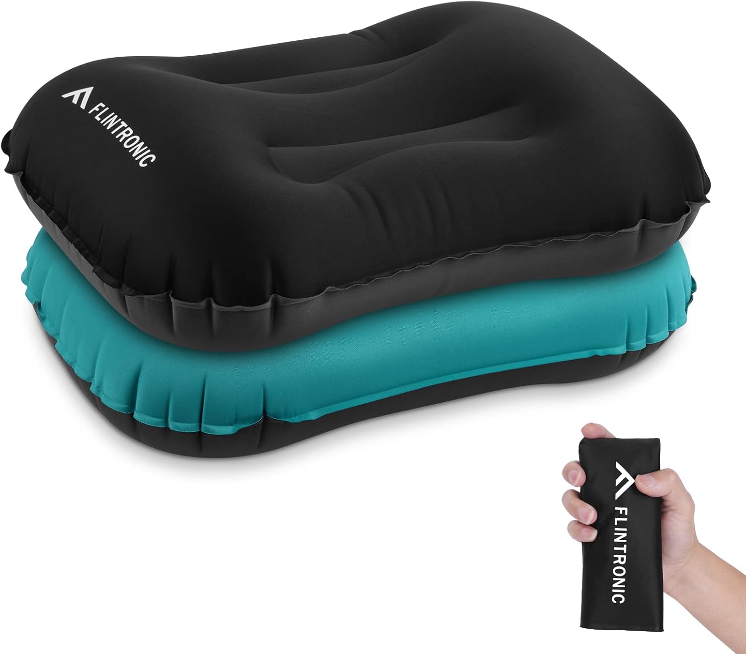 Camping Pillows, 2Pack Inflatable Travel Pillow for Neck, Ultralight