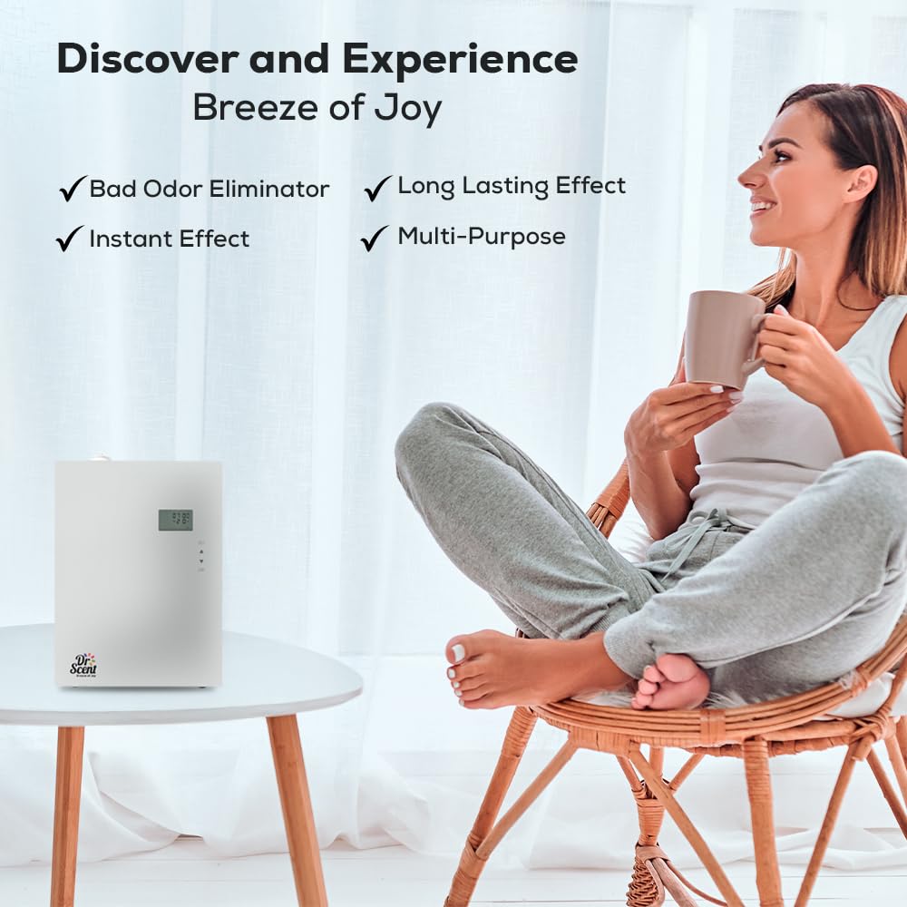 Dr Scent Breeze Of Joy Essential Oil Classic Diffuser Machine, Large - View #8