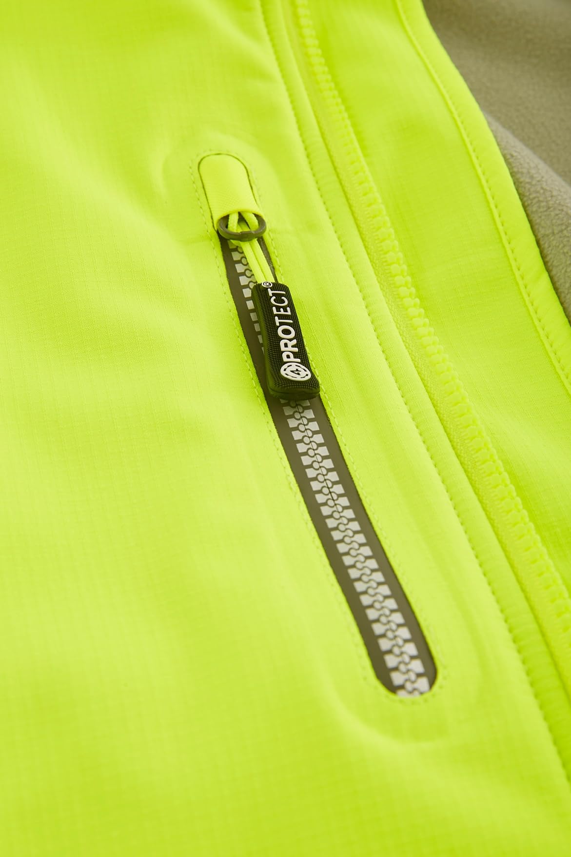 4Protect® Kamizelka ostrzegawcza softshell PARAMUS ostrzegawcza ?ó?ta unisex rozm. 6XL, ?ó?ty ostrzegawczy, 6XL