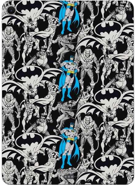 Skinit Decal Tablet Skin Compatible with iPad Air 11in (2024-2025) - Officially Licensed DC Comics Batman Vintage Pose Collage Art Design