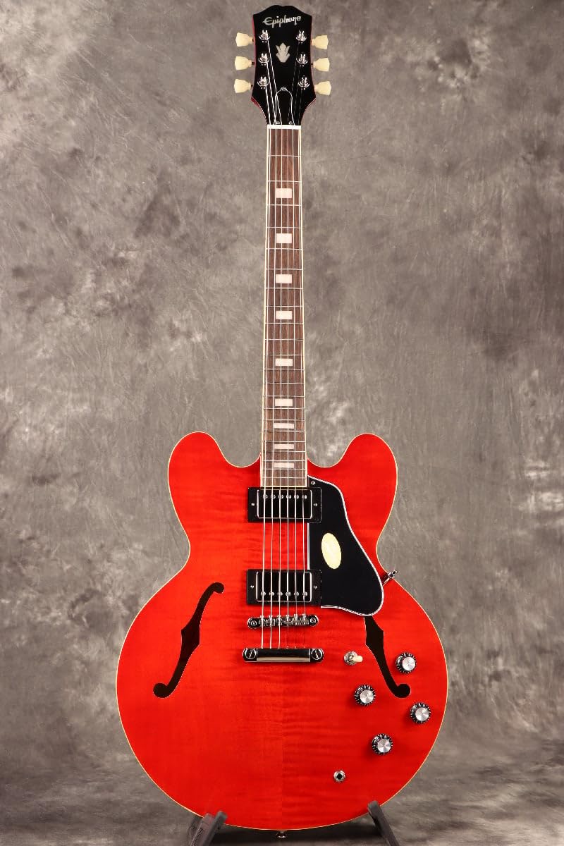 美品　Epiphone ES-335 PRO ブロックインレイ　ハードケース付き Amazon | Epiphone LTD ES-335 Pro CH エレキギター エピフォン