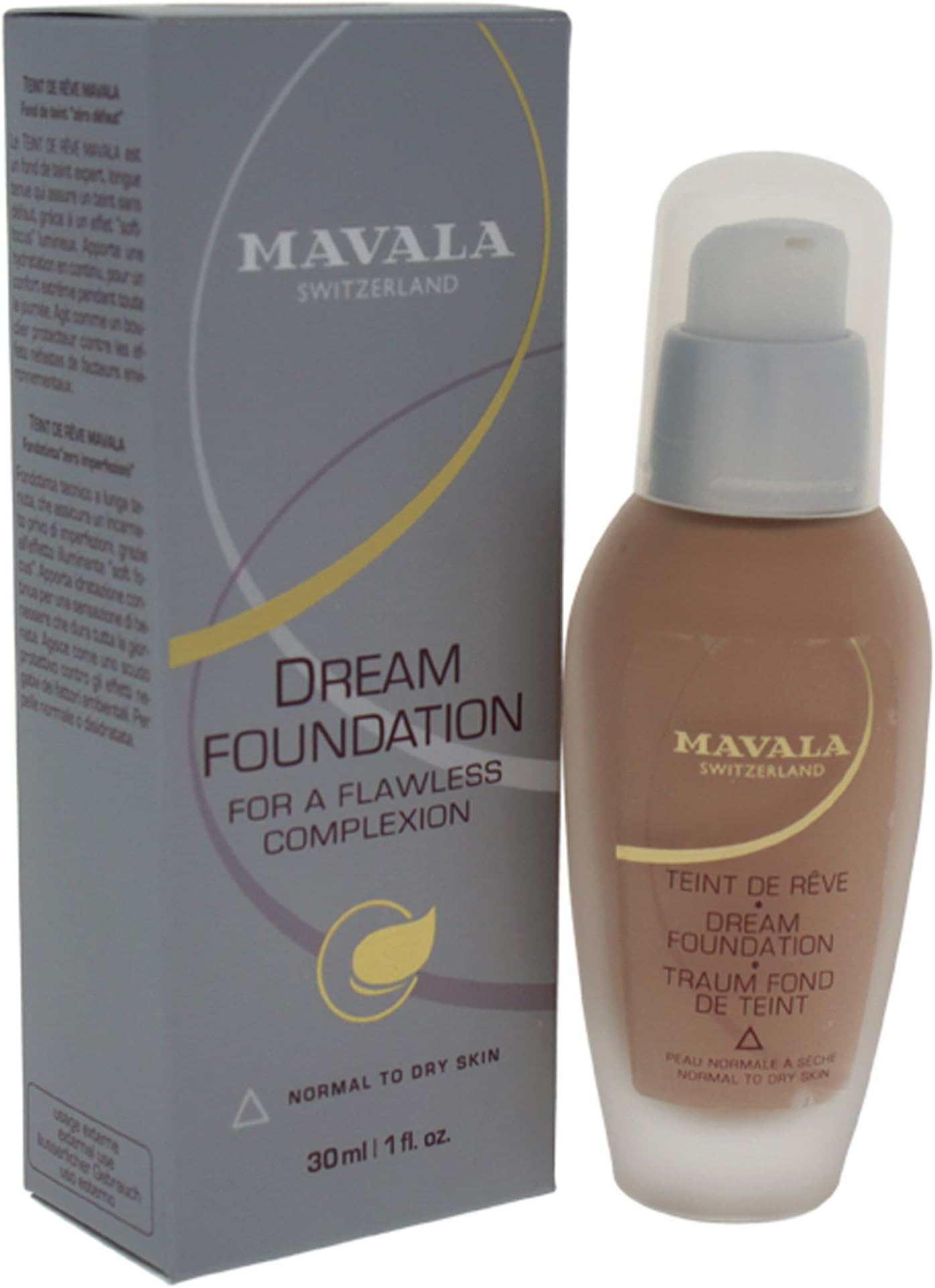 Mavala Dream Foundation, No.02 Soft Beige, 1 Ounce