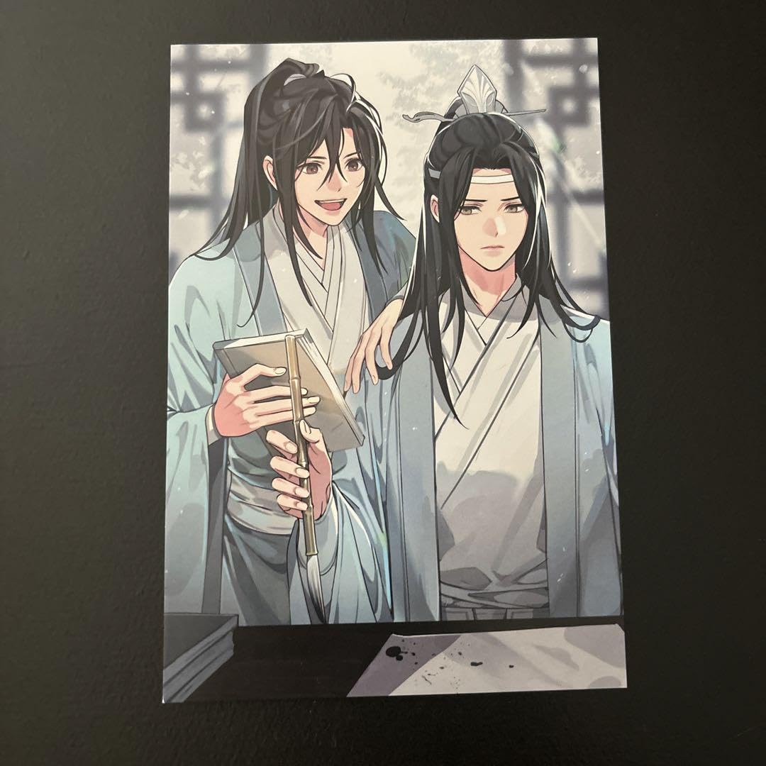 Amazon.co.jp: 魔道祖師 THEキャラ カフェ ショップ 連動特典 ポスト 