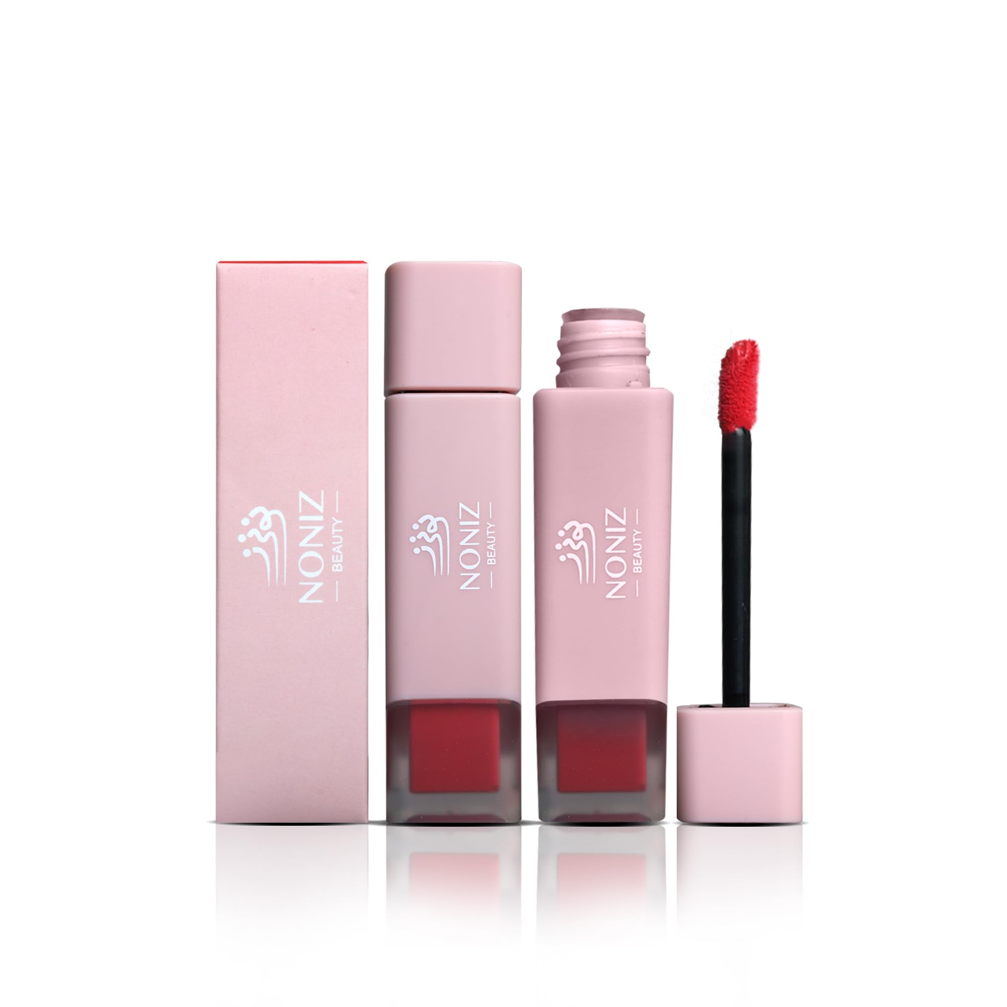 NONIZ Liquid Blush - Soft Dewy Face Blush - Long Lasting Cheek Tint - Natural-Looking Matte Blush for Cheeks - Cream Blush - Vegan and Cruelty-Free - Smudge Proof (Rose)