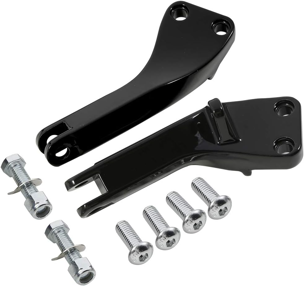 Rear Passenger Foot Peg Mount Support Bracket Fit for Harley Dyna Street Bob 2007-2017 SLMOTO Motorcycle Pegs