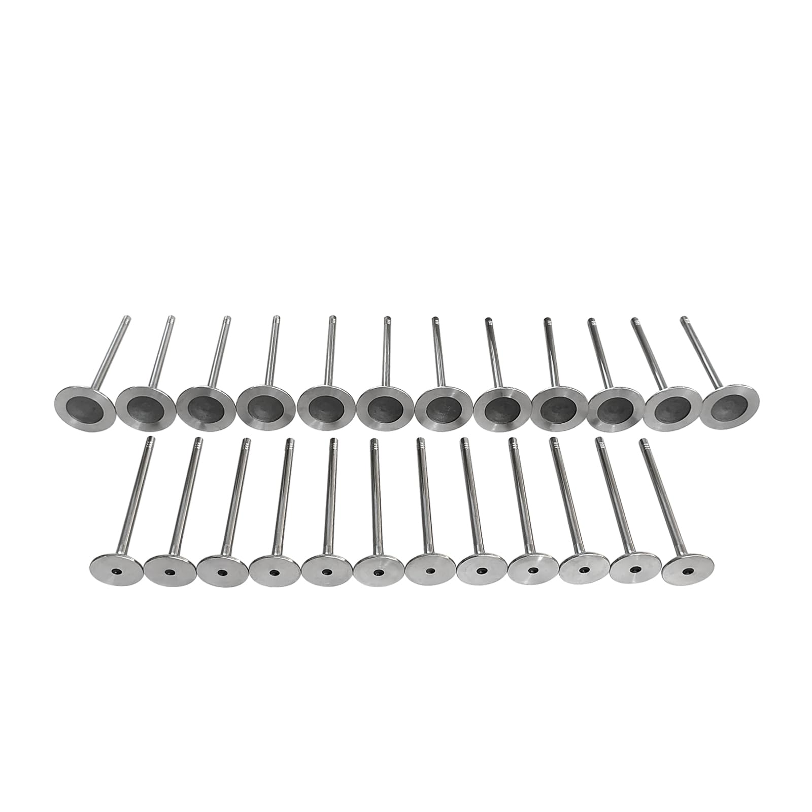 Valvole di scarico di aspirazione, kit di valvole di aspirazione e scarico del motore, 24 pezzi, adatto per Mercedes Benz C350 E350 R350 S350 3,5 L 2005-2015, sostituisce 2720500627,2720500827
