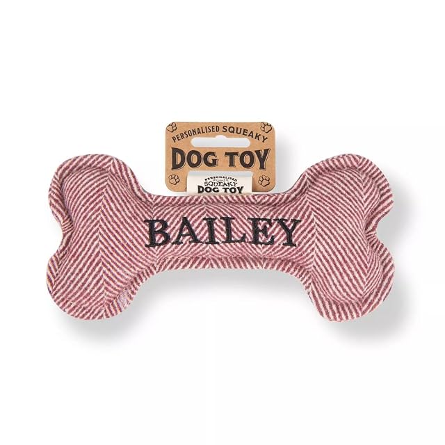 History & Heraldry Juguetes para perros chirriantes (Bailey)