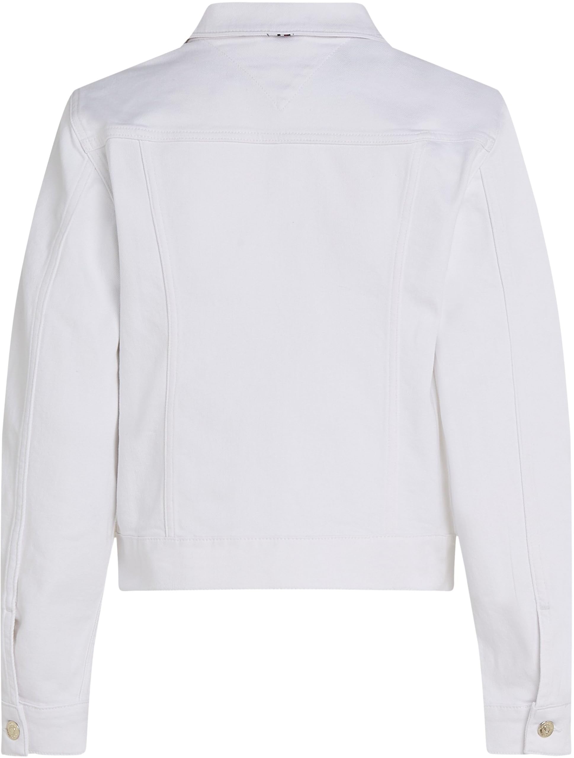 Tommy Hilfiger DNM SLIM KURTKA BIAŁA WW0WW44374 Kobiety Dnm Slim Jacket White Ww0ww44374