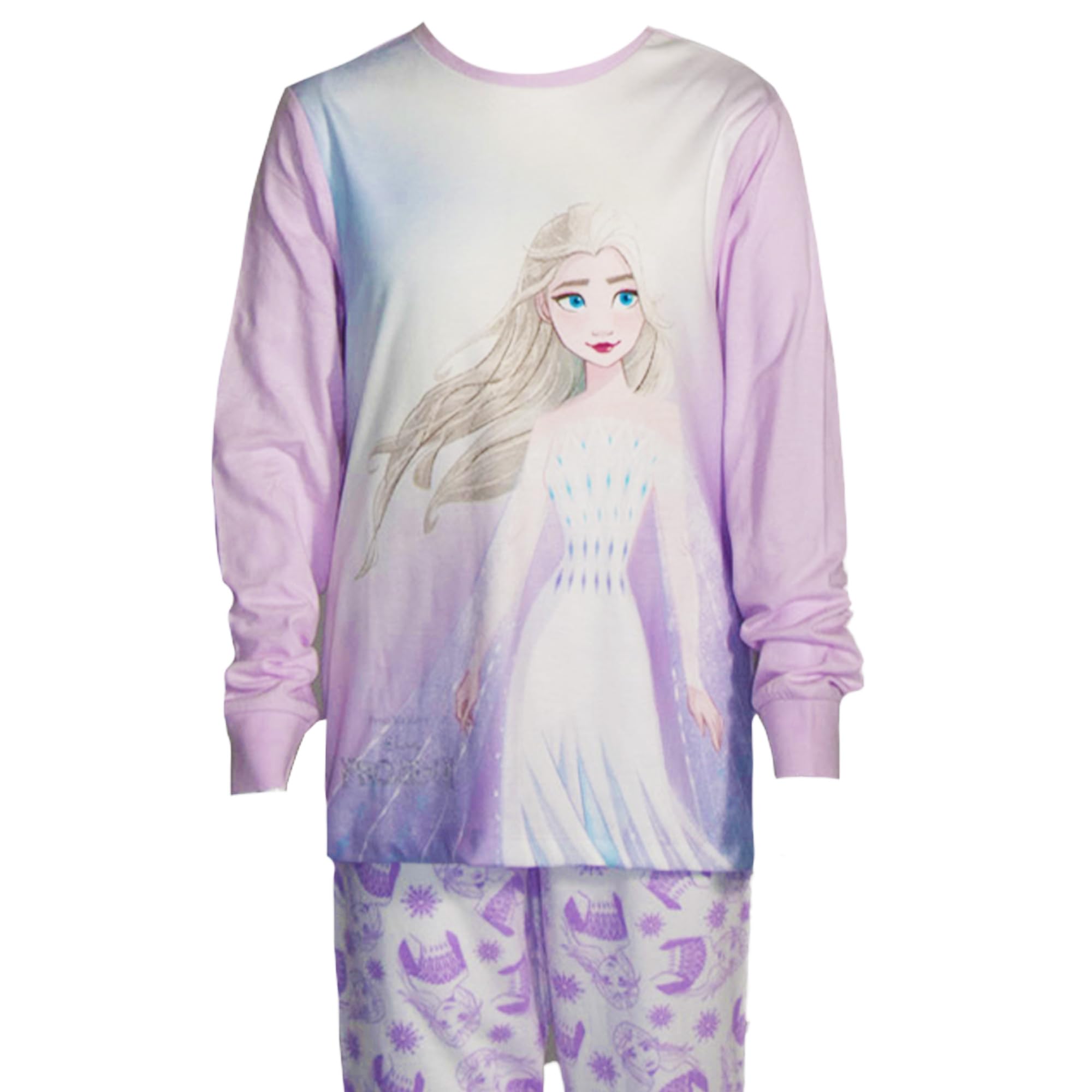 Disney Set pigiama per bambini Frozen & Stitch, confezione da 2 disegni incantati e adorabili, comodi e morbidi pigiami per ragazze e ragazzi, taglie da 5 a 6 a 13-14 anni, perfetto per divertirsi a