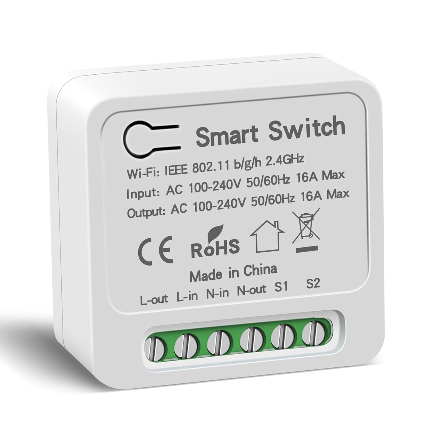 Suraksha Security Systems16A Smart Wireless WIFI Switch Work with Alexa, Google home and Smart life app, White, Pack of 1 (B0DBM142RB) Amazon Price History, Amazon Price Tracker
