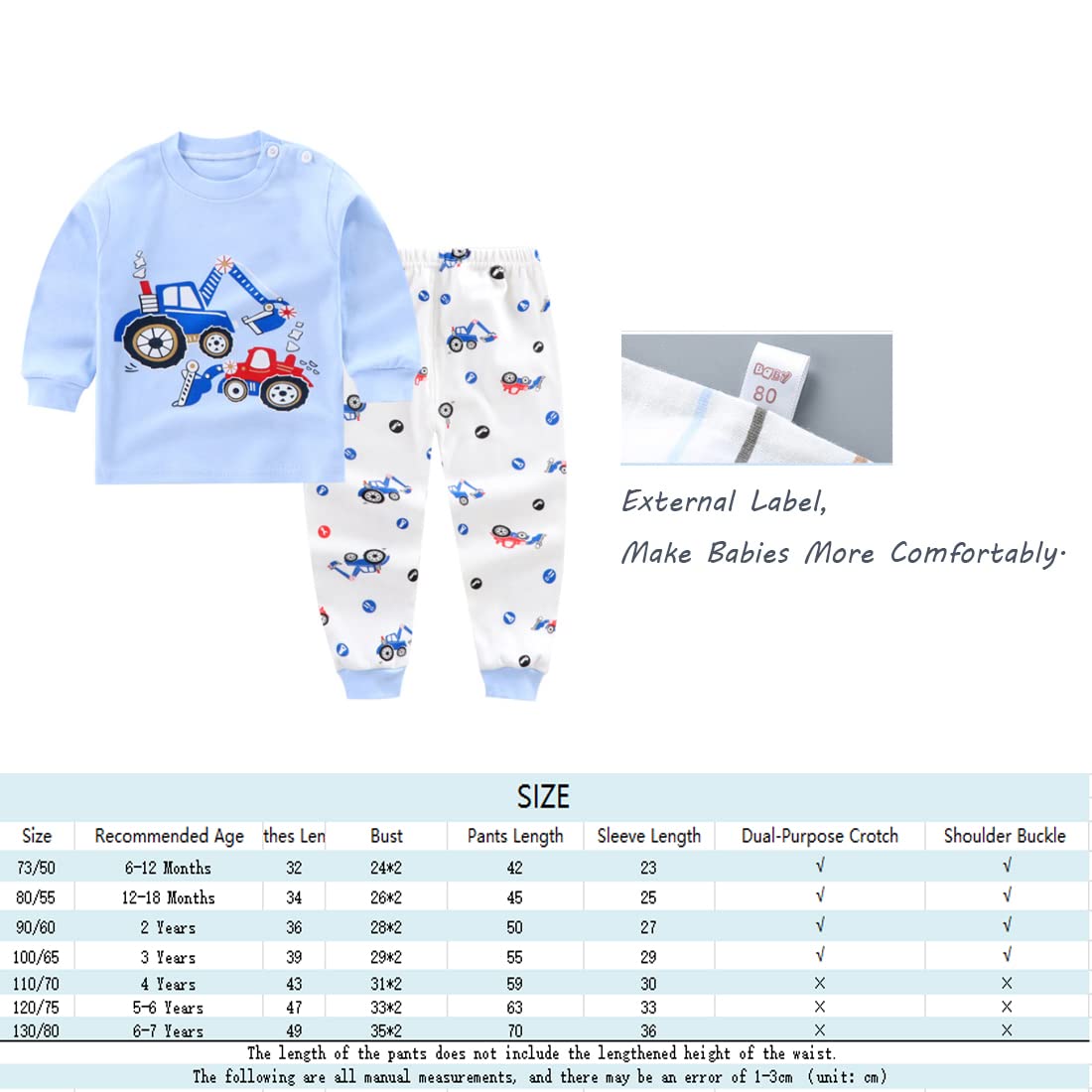 Ragazzo Bambini e Ragazzi 3 set da 6 pezzi strati termici per bambini, top e pantaloni, biancheria intima termica per bambini e ragazzi, biancheria intima lunga e lunga pigiama intimo termico