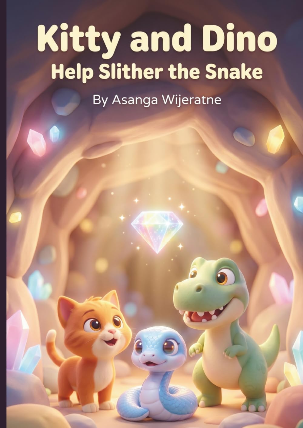 Kitty and Dino Help Slither the Snake: A Story About Friendship, Bravery, and Helping Others | A Bedtime Picture Book for Kids Ages 3 to 8 (Magical Tales of Kitty and Dino)