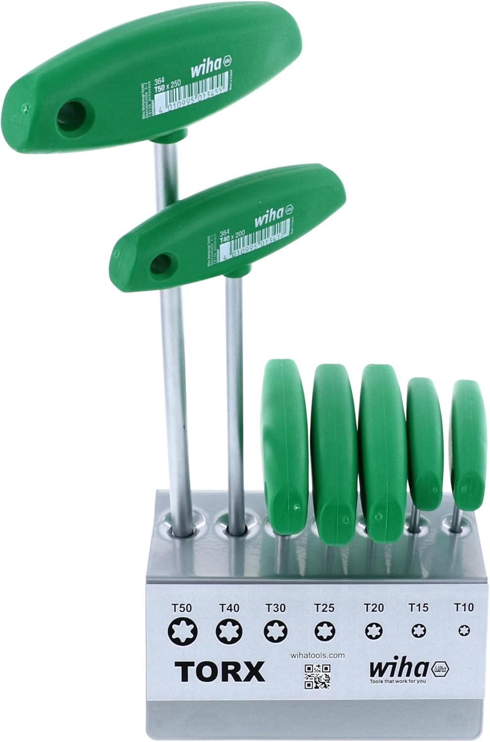 Torx Ergonomic Comfort Grip T-Handle Set, 7 Piece