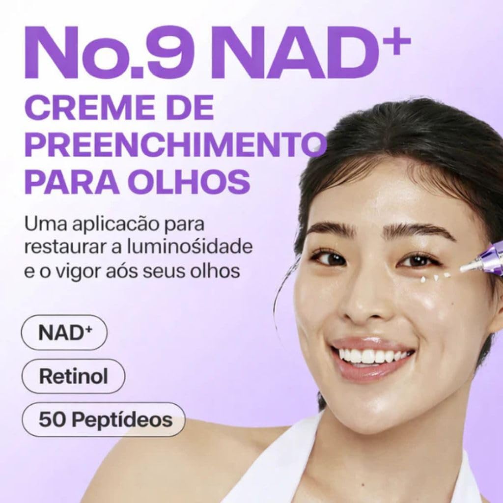 NUMBUZIM NAD+ RETINAL NO.9 ESSENCE VOLUMETOX EYE CREAM | Amazon.com.br