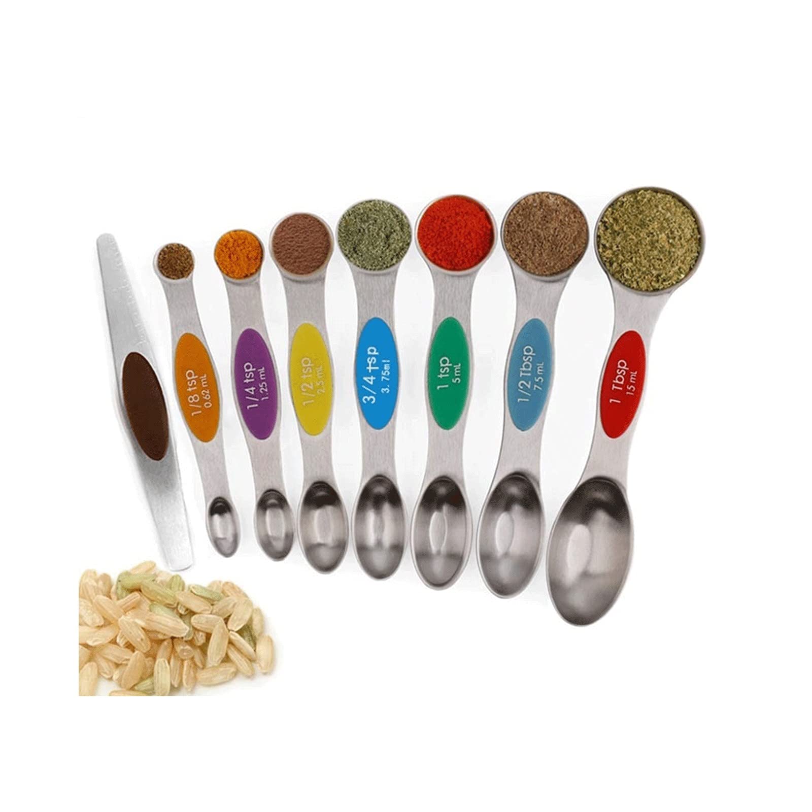 Amazon | 1cc 計量スプーン 小さじ1/8 1g 大さじ1/2 計量