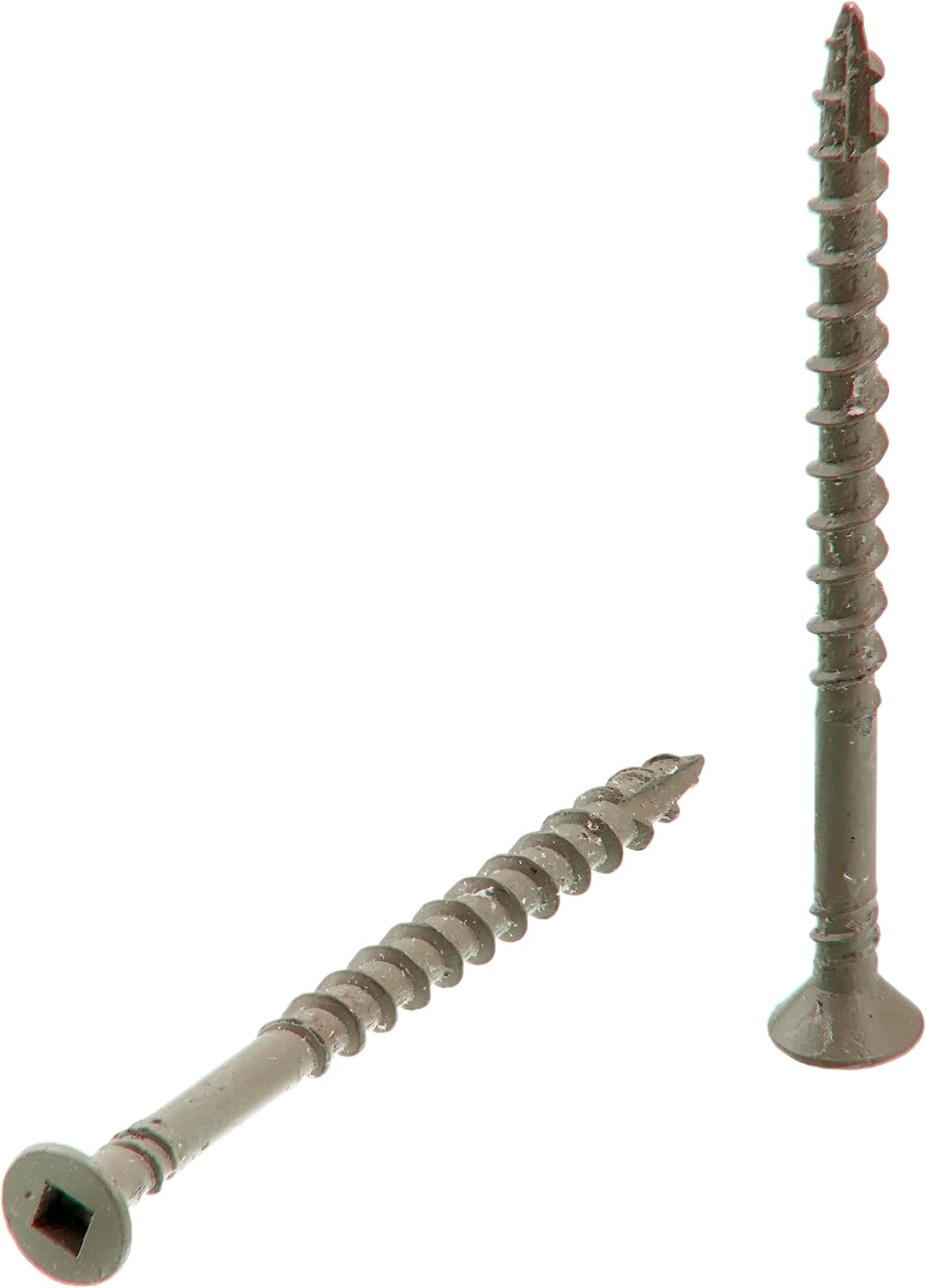 Senco Duraspin Screw Number 8 by 2-1/2-Inch All Purpose Exterior Wood Collated Screw (800 per Box) (08D250W)