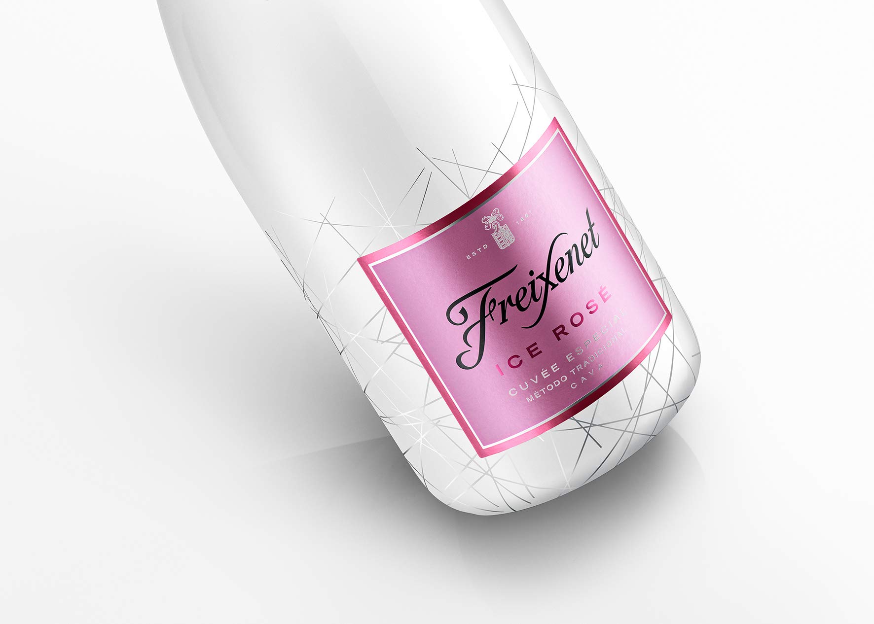 Freixenet - Ice cava rosado botella 750 ml (Paquete de 6)